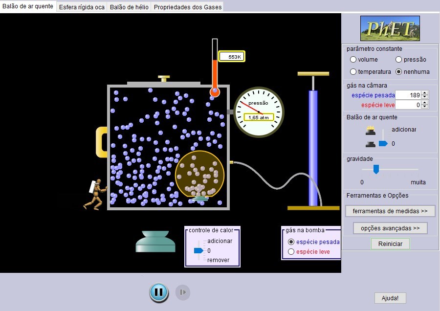 Bales no Ar: Explorao do Empuxo