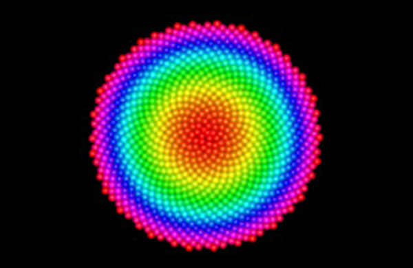 Espirais de Fibonacci